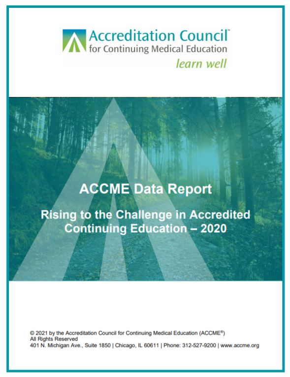 2020 ACCME Data Report 